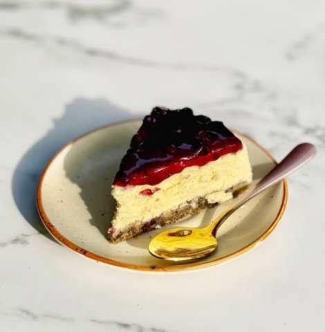 Blueberry cheesecake